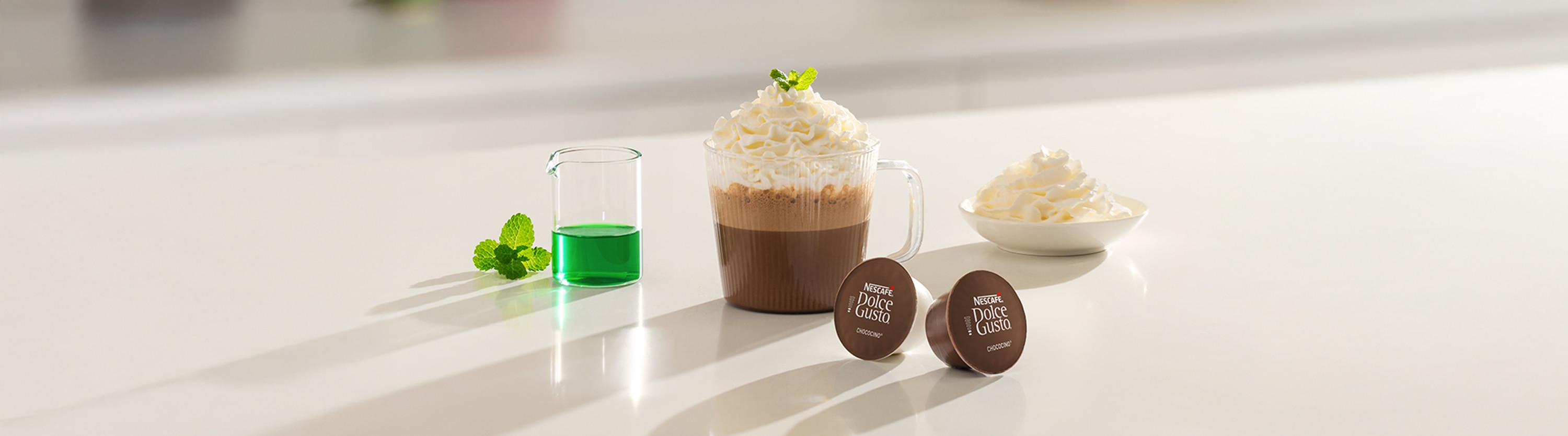 Receta Chococcino® Menta | Dolce Gusto