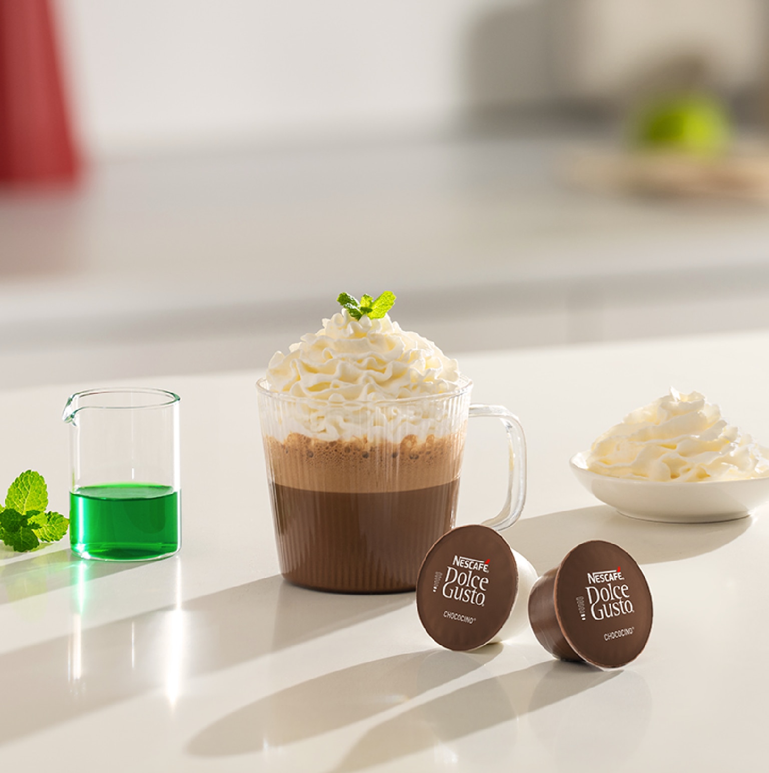 Receta Chococcino® Menta | Dolce Gusto