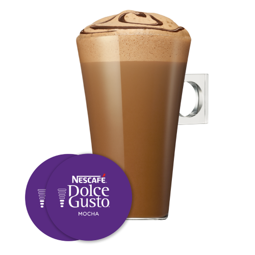 Cápsula con taza de Café Mocha de NESCAFÉ Dolce Gusto